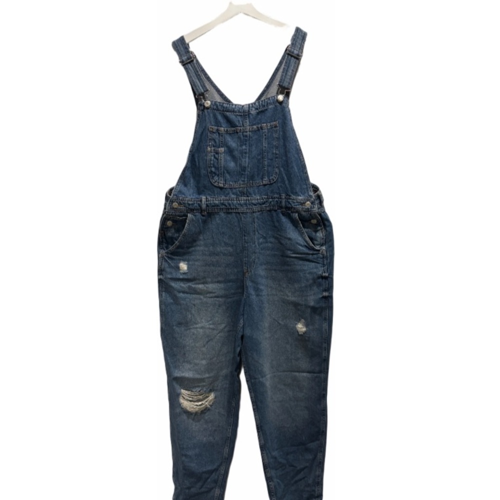 Woman’s Blue Denim Overalls